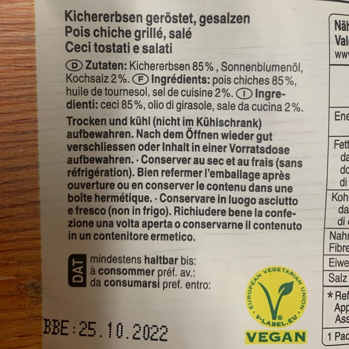 photo of Coop Karma Salty Chickpeas shared by @thinkgreen on  15 Jan 2022 - review