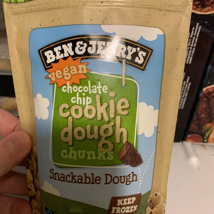 photo of Ben & Jerry's Chocolate Chip Cookie Dough Chunks Snackable Dough shared by @smoreydvm on  31 Dec 2020 - review