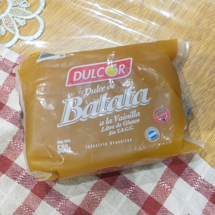 photo of Dulcor Dulce de batata a la vainilla shared by @juanespinola05 on  12 Jun 2021 - review
