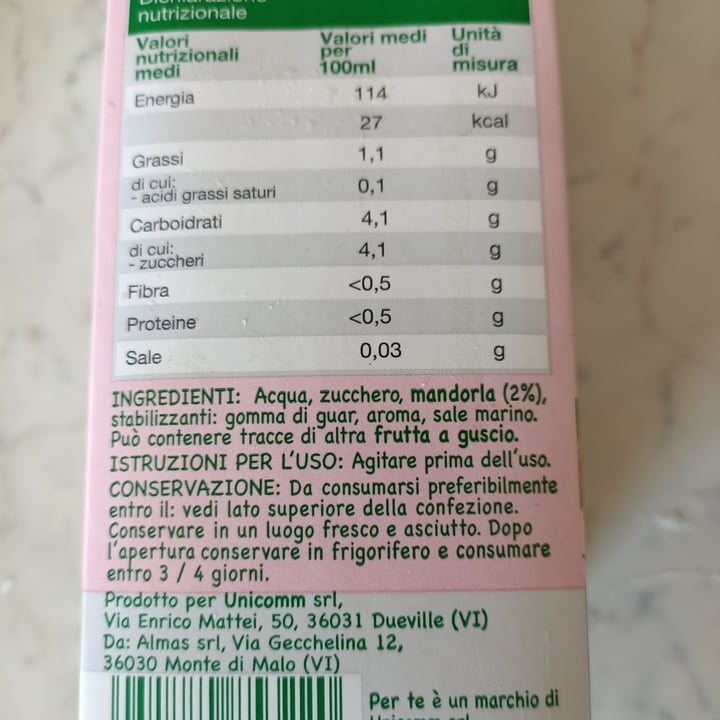 review photo of Per Te Latte di Mandorla shared by @silvana-mincuzzi on 05 Aug 2022 - review