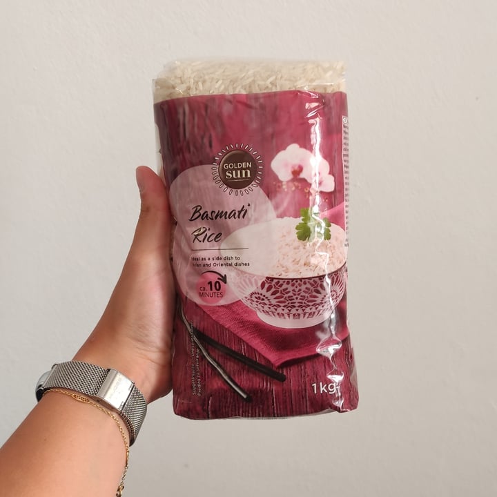 photo of Golden Sun Basmati rice shared by @tastyveg on  06 Oct 2021 - review