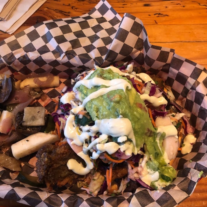 review photo of Tacovore Herbivore special tostada shared by @sydandbeats on 01 Apr 2022 - review