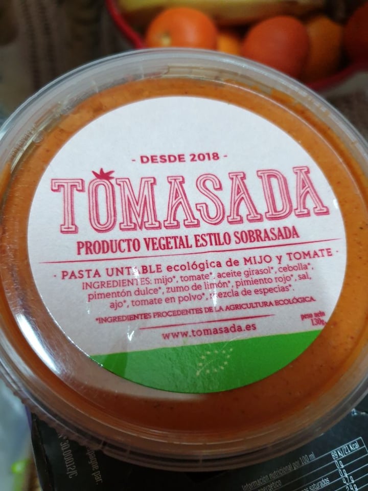 photo of Tomasada Pasta Untable Mijo y Tomate shared by @estefaniacandel on  10 Feb 2020 - review