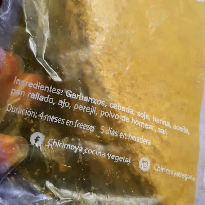 review photo of Chirimoya Milanesas De Garbanzo shared by @gabrgarcia on 18 Sep 2021 - review