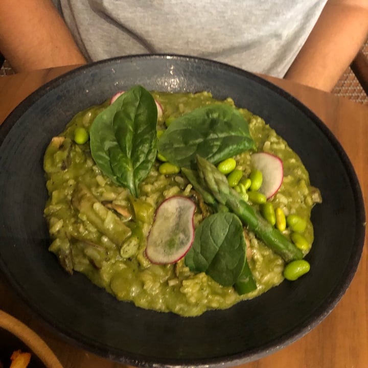 review photo of The Green Affair Spinach risotto shared by @annaharrer on 30 Sep 2021 - review