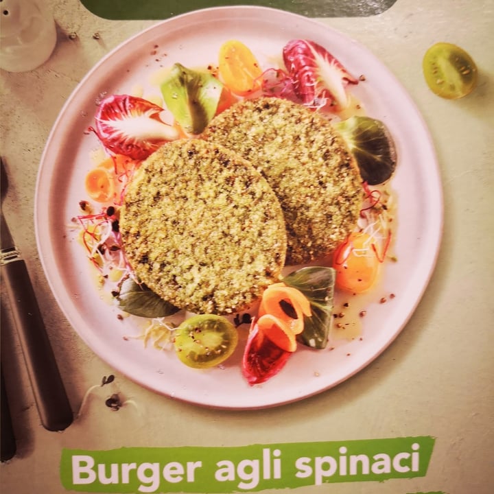 photo of Kioene Burger agli Spinaci shared by @magiveg on  30 Jan 2022 - review