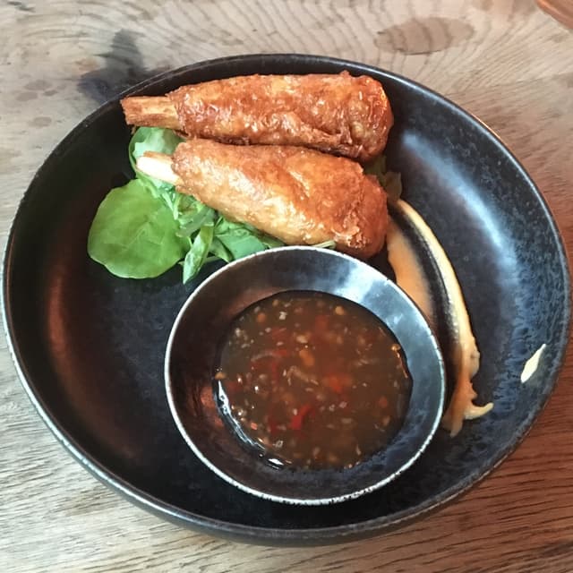 Foto del plato “Vegan Chicken Leg”