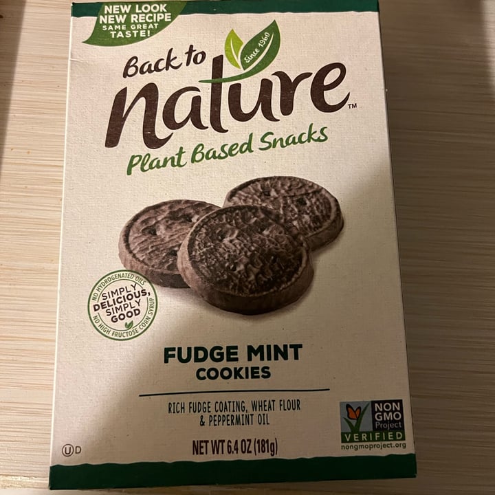 photo of Back to Nature Fudge Mint Cookies shared by @courtlynn on  27 Nov 2021 - review