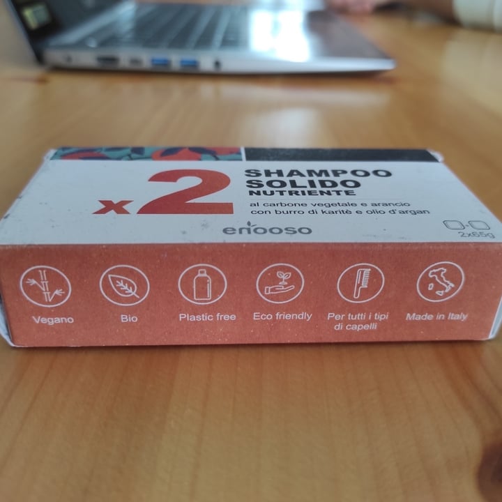 photo of Enooso Enooso Shampoo Solido shared by @rossiveg on  28 Jun 2021 - review