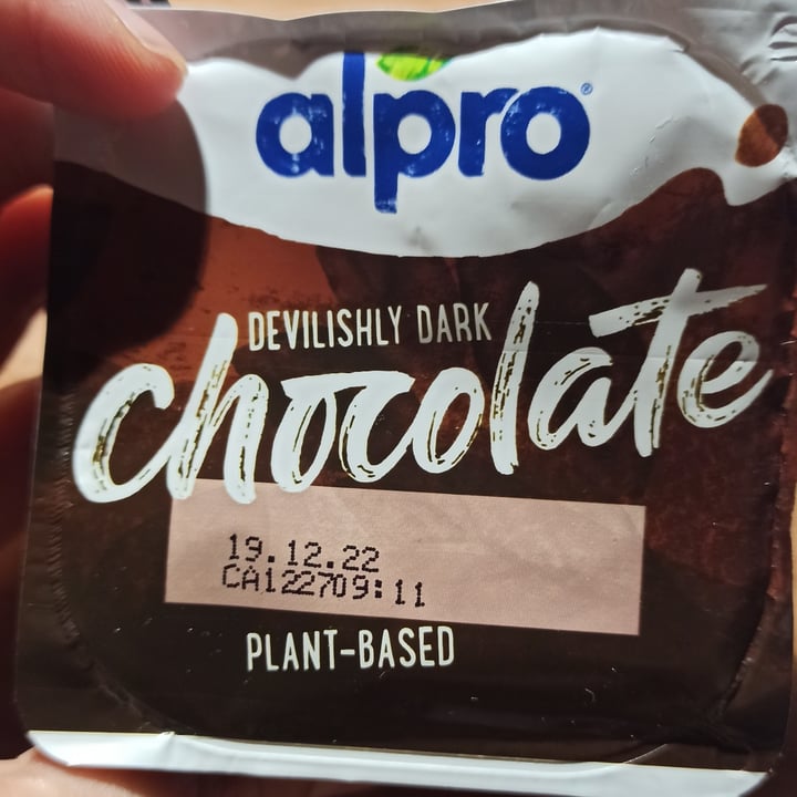 photo of Alpro Devilishly Dark Chocolate Plant-based Dessert shared by @valentinasofia on  08 Aug 2022 - review
