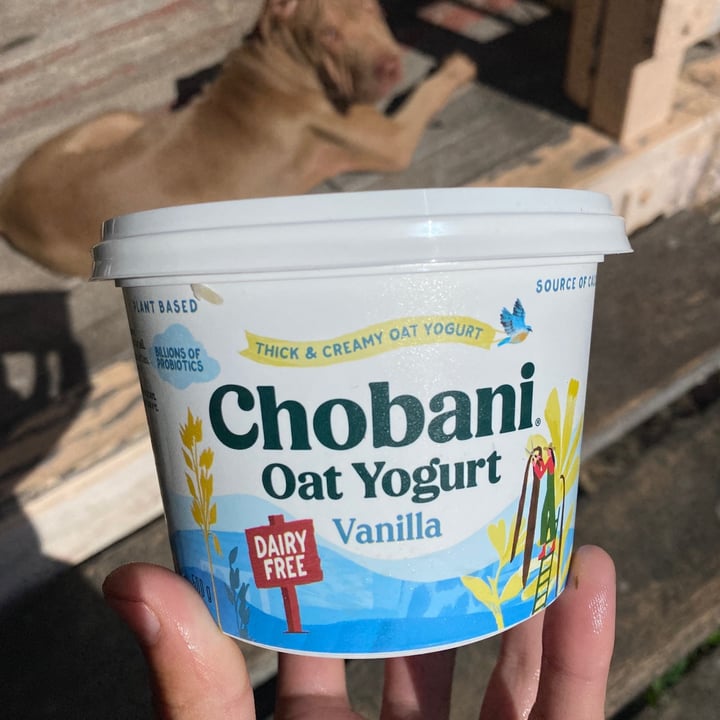 photo of Chobani Chobani Oat Milk Vanilla shared by @earthling-joel on  01 Sep 2022 - review