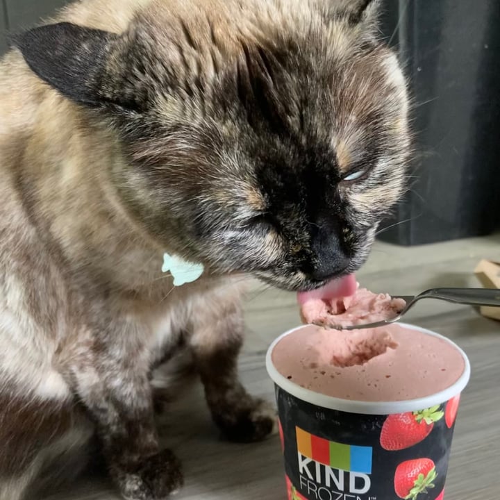 photo of KIND Strawberry ice cream shared by @thrasherbird on  25 Oct 2021 - review