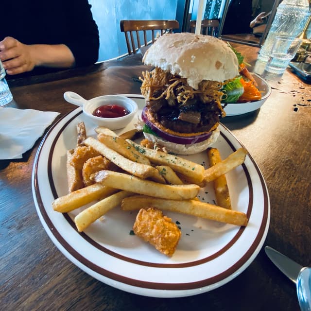 Photo of the dish “Classic Beyond Burger & French Fries”