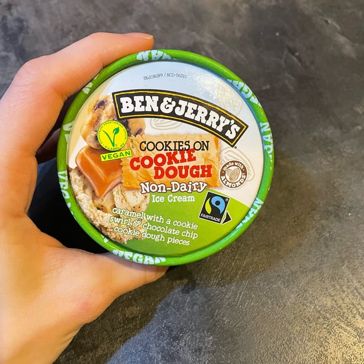 photo of Ben & Jerry's Cookies On Cookie Dough Non-Dairy Ice Cream shared by @nev on  14 Nov 2022 - review