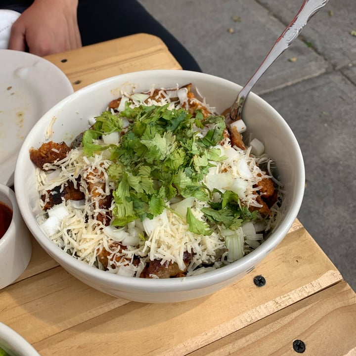 photo of Vegandru Chilaquiles Verdes shared by @nancy on  21 May 2022 - review