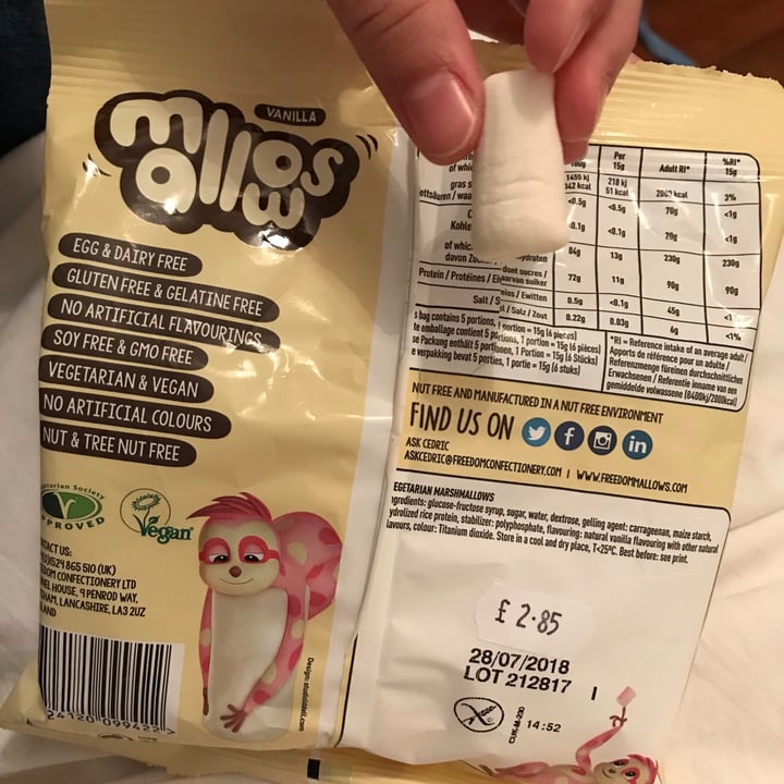 review photo of Freedom Confectionery Vanilla mallows shared by @zohar306 on 15 Oct 2020 - review