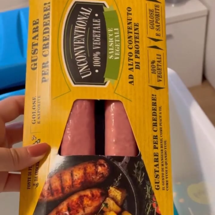 review photo of Unconventional Salsicce Vegetali - Sausages shared by @remm on 07 Sep 2022 - review