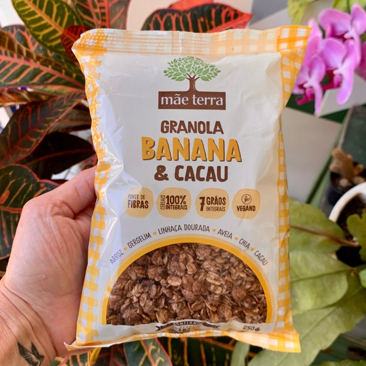 photo of Mãe Terra Granola Banana e cacau shared by @paulaneder on  30 Jan 2022 - review