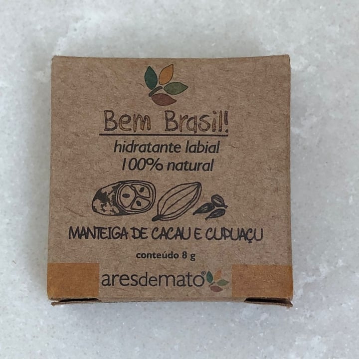 review photo of aresdemato Hidratante Labial Bem Brasil De Manteiga De Cacau E Cupuaçu shared by @yasminhq on 22 Jul 2022 - review