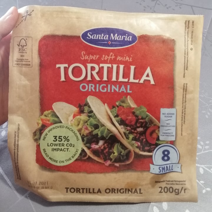 photo of Santa María Super Soft Mini Tortilla shared by @manuzen on  20 Apr 2021 - review