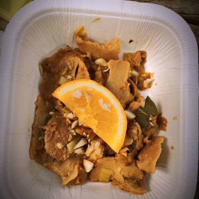 菜肴“Contorno; Seitan Alla Siciliana”的照片