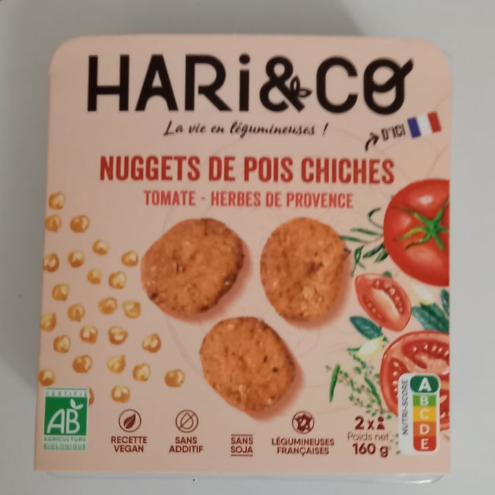 photo of Hari&Co Nuggets De Pois Chiches shared by @touti on  14 Aug 2021 - review