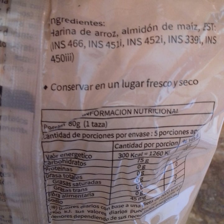 photo of Orox alimentos Fideos de Arroz - Cabello de Angel shared by @s0ofty on  26 Oct 2020 - review