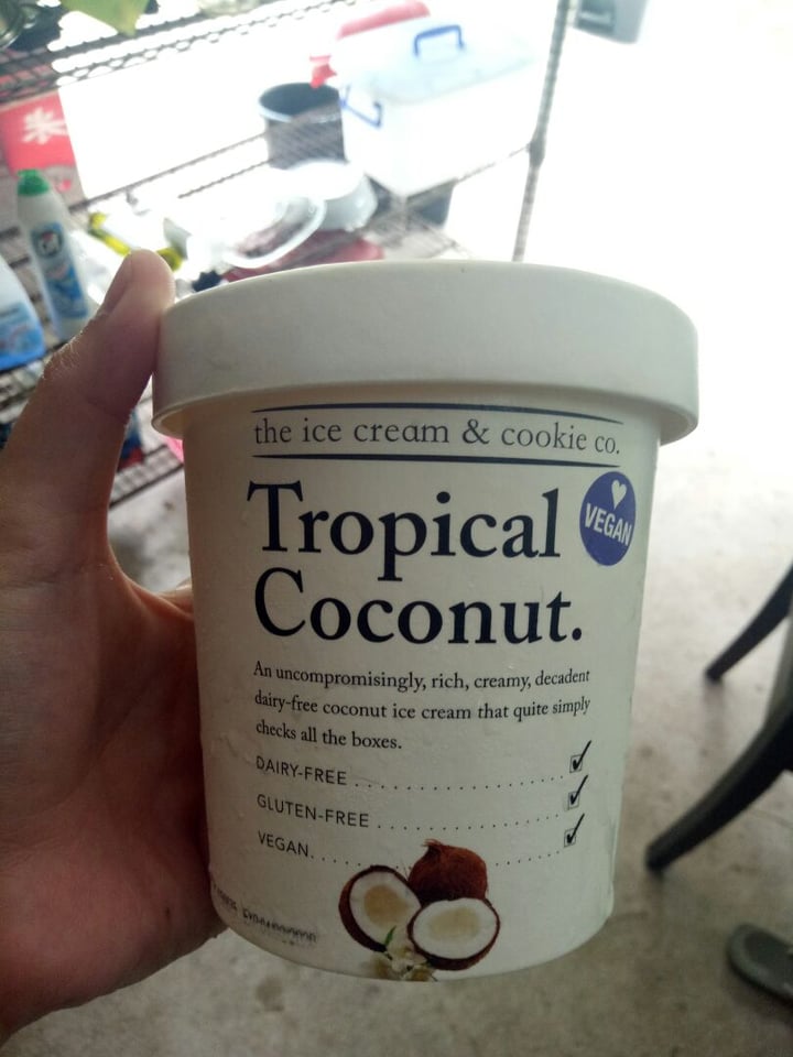 review photo of The Ice Cream & Cookie Co Vegan Tropical Coconut Ice Cream shared by @nora10 on 29 Apr 2019 - review