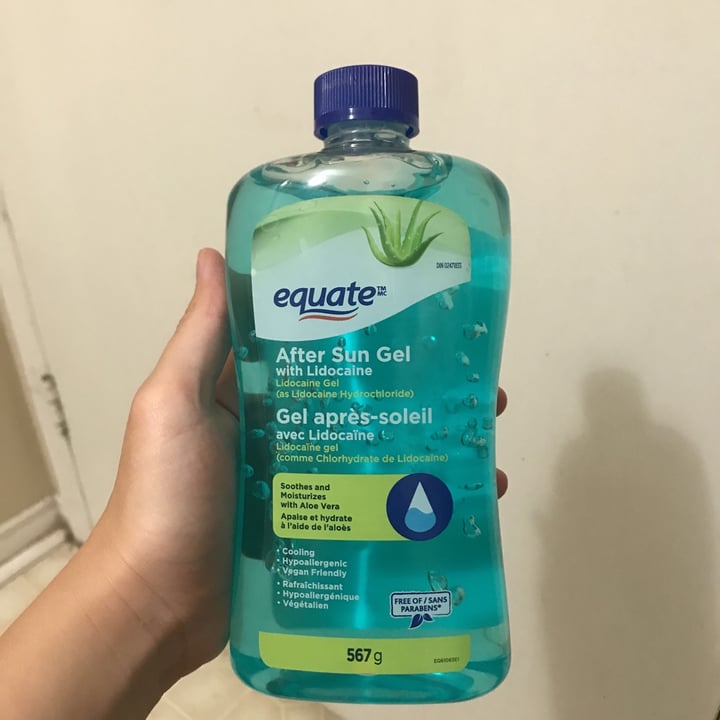 photo of Equate Beauty After Sun Gel shared by @czettle on  13 Jun 2021 - review