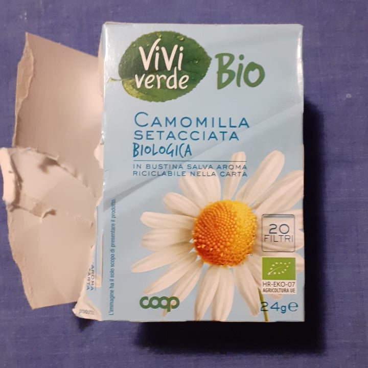 photo of Viviverde bio camomilla shared by @cialu on  15 Nov 2022 - review