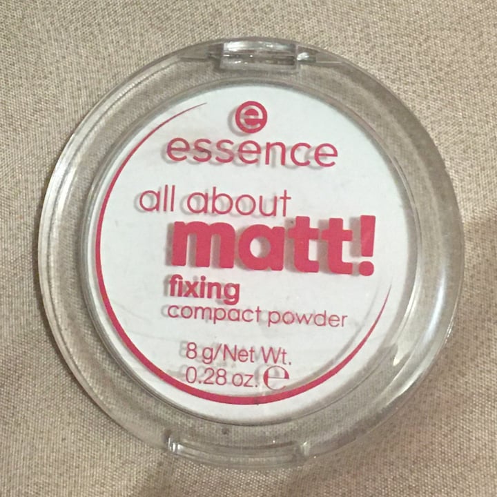 photo of Essence Cosmetics All About silky matt! Fixing Compact Powder shared by @telisa on  26 May 2022 - review