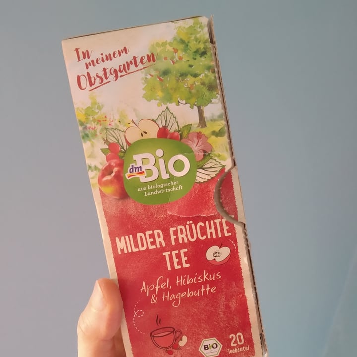 review photo of dmBio Milder Früchte Tee shared by @suze7 on 15 Mar 2022 - review