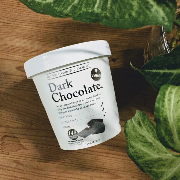 photo of The Ice Cream & Cookie Co Vegan Dark Chocolate Ice Cream shared by @waisum on  09 Aug 2020 - review