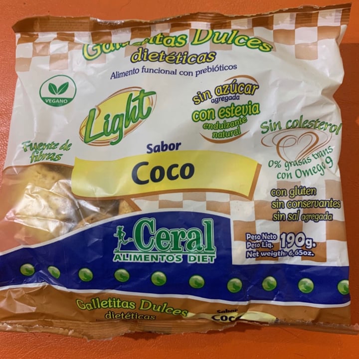 photo of Cereal Alimentos Diet Galletitas dulces dietéticas Ceral Coco shared by @bebuvegan on  25 Jan 2021 - review