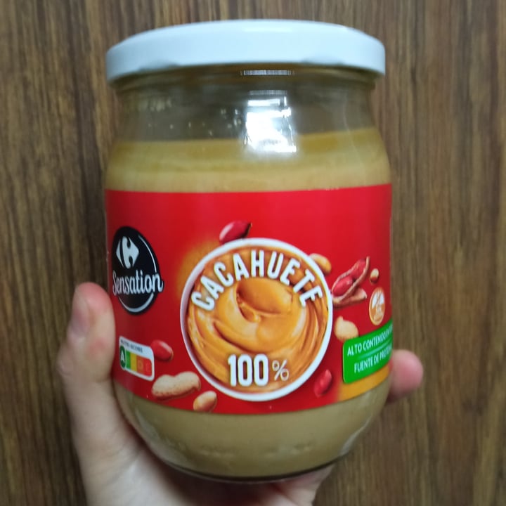 photo of Carrefour Sensation Crema cacahuete shared by @piti on  30 Sep 2021 - review