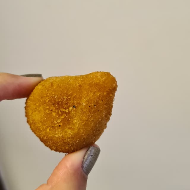 菜肴“Coxinha de jaca”的照片