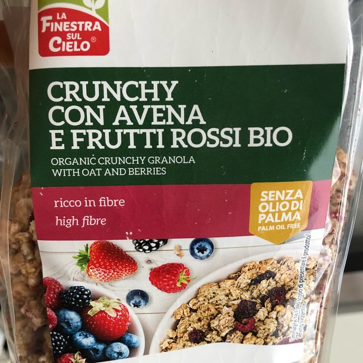 photo of La Finestra Sul Cielo Crunchy con avena e frutti rossi shared by @beagaray on  30 Mar 2022 - review