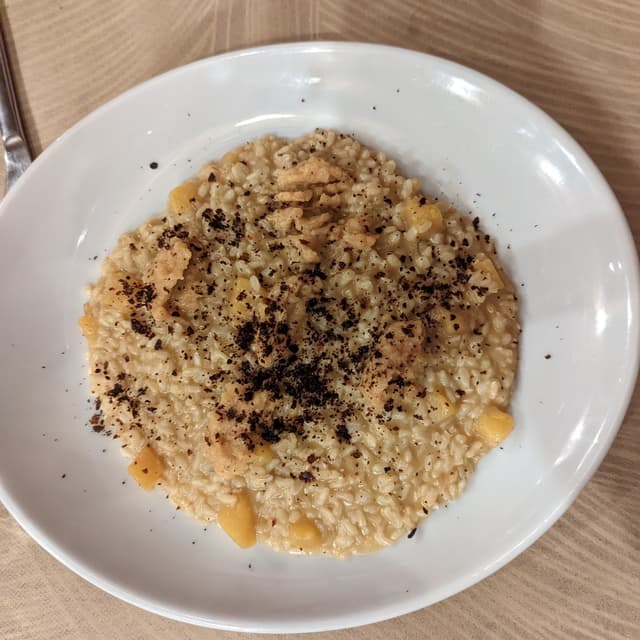 Foto del piatto “Risotto alla zucca”