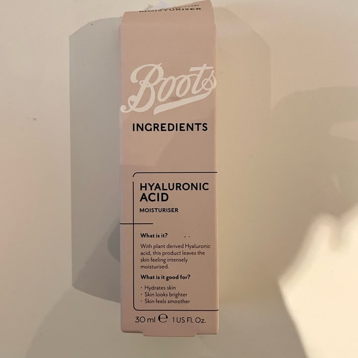 Boots Hyaluronic Acid Moisturiser Review abillion