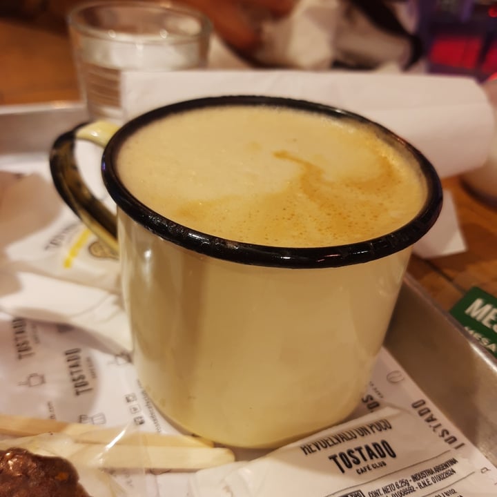 review photo of Tostado Café Club - Obelisco Café con leche de almendras shared by @micol on 24 Jan 2022 - review