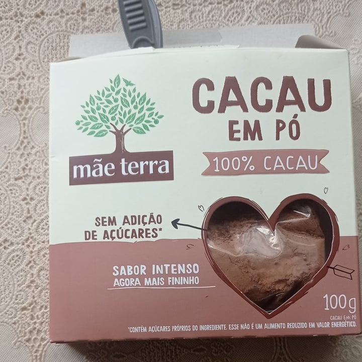 photo of Mãe Terra Cacau Em Pó shared by @morganflorenc on  15 Oct 2022 - review