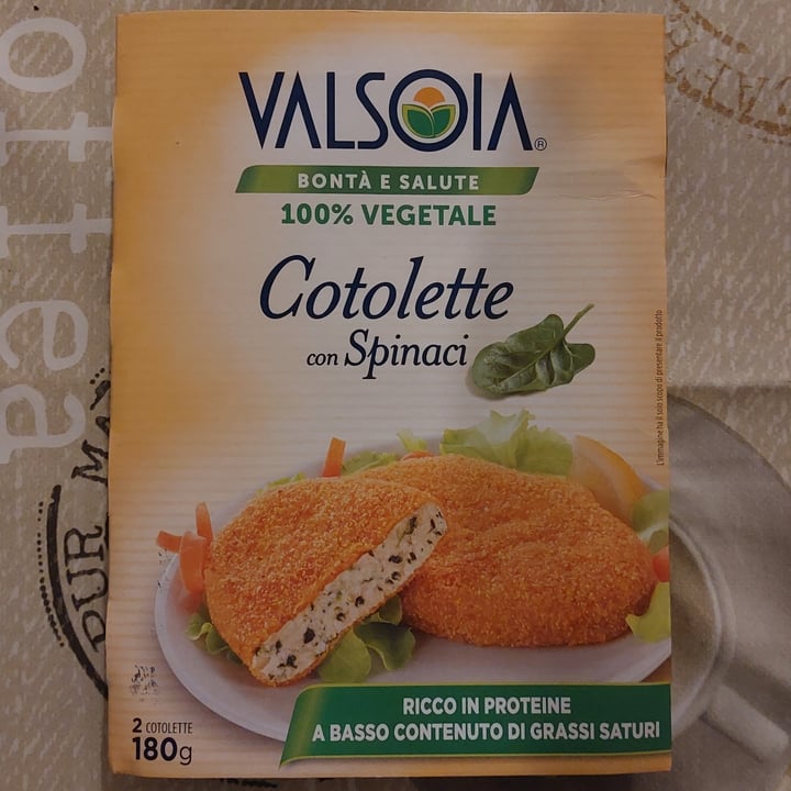review photo of Valsoia Cotolette con spinaci shared by @mimandasilviagoggi on 16 Apr 2022 - review