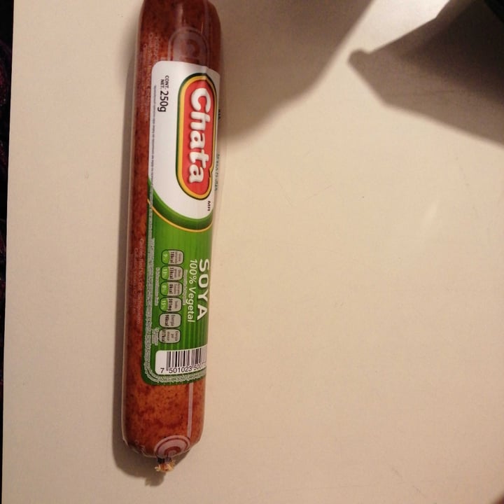 review photo of La Chata Chorizo de soya shared by @zuri28 on 05 Sep 2020 - review