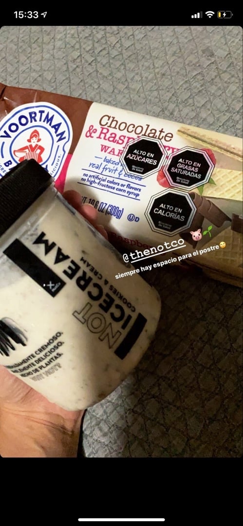photo of NotCo Not Icecream Chocolate Chips shared by @esperanzareyes on  20 Apr 2020 - review
