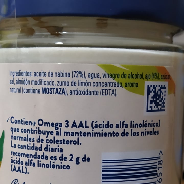 review photo of Hellmannâs Alioli vegano shared by @vegan-ana on 25 Jul 2021 - review