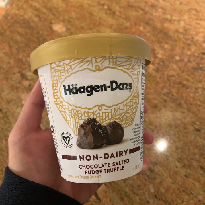 photo of Häagen-Dazs Chocolate Salted Fudge Truffle shared by @jeslynpopp on  05 Aug 2021 - review