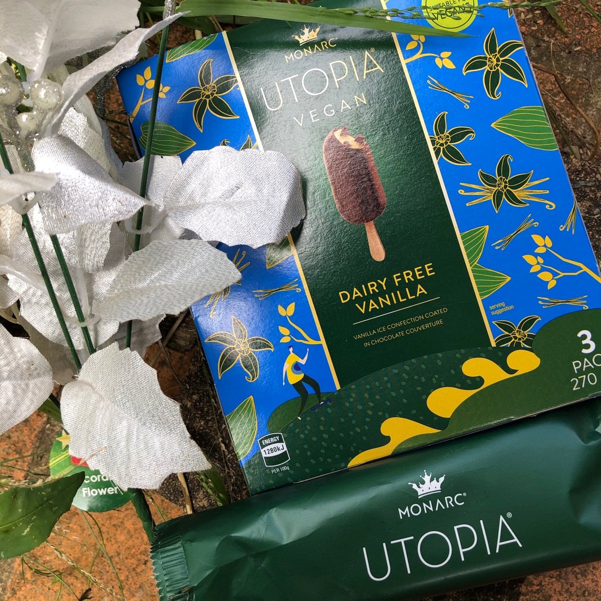 Monarc Utopia Vegan Dairy Free Vanilla Ice Cream Reviews abillion