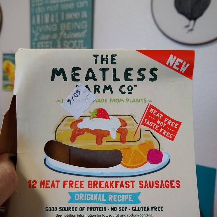 review photo of Meatless Farm Meat Free Breakfast Sausage Original Recipe shared by @artbyhaka on 19 May 2020 - review