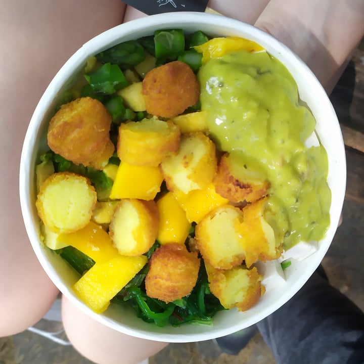 review photo of Mumi Sushi Delivery pokè regular con crocchette di patate e asparagi shared by @apollonia on 24 Jul 2022 - review