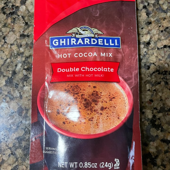 photo of Ghirardelli Premium Hot Cocoa Double Chocolate shared by @karenasp on  19 Feb 2022 - review